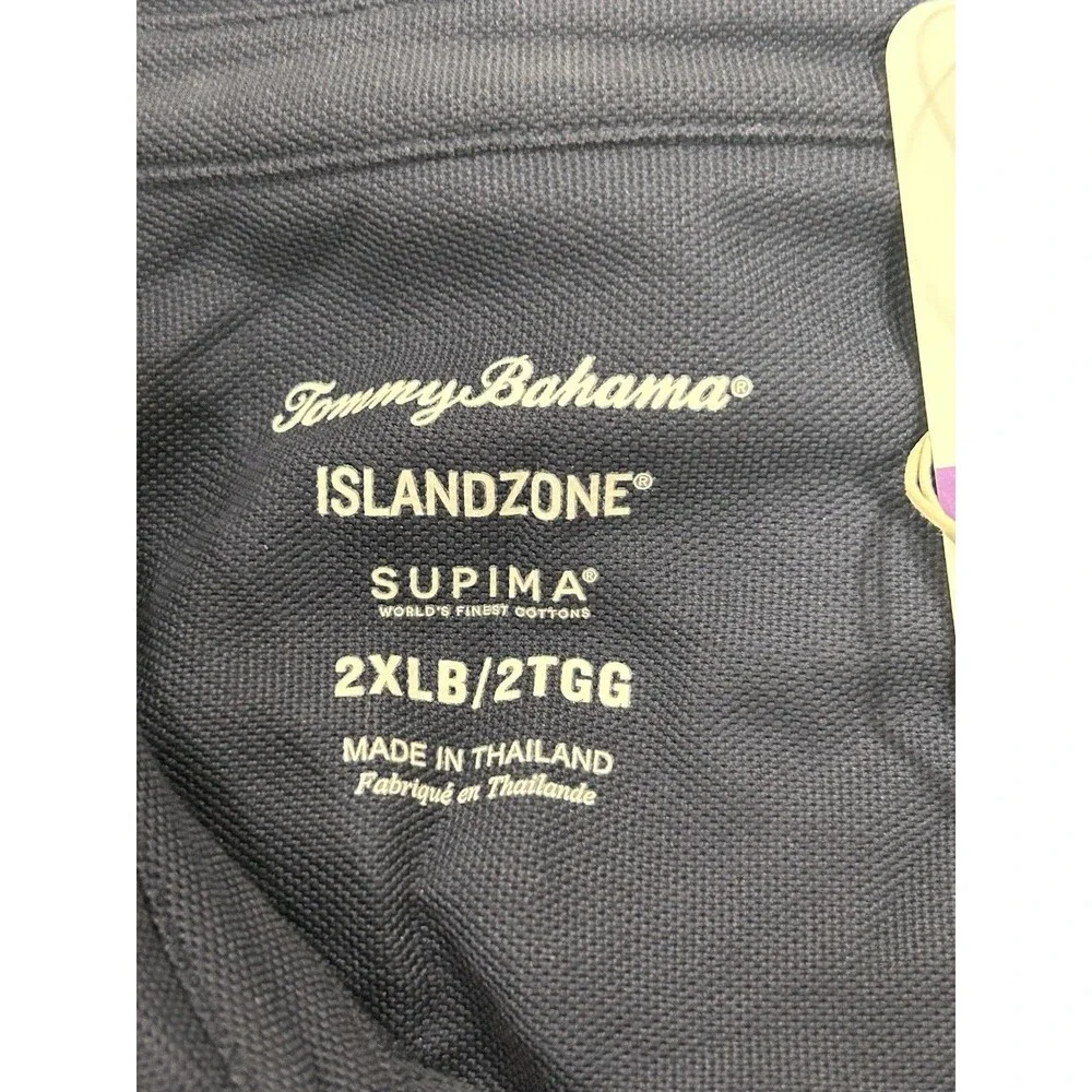 Tommy Bahama Island Zone Supima Cotton Navy Bull Full Bottom Up 2XLB